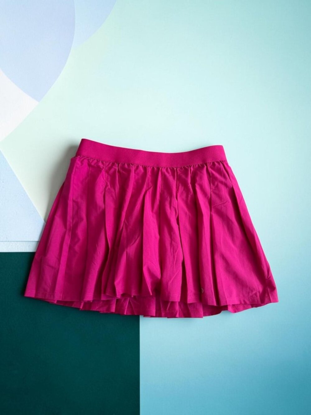 ALO Pink Pleated Skort Skirt Size Medium Womens
